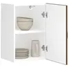 vidaXL Armoire murale de cuisine Kalmar chêne marron bois d'ingénierie