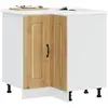 vidaXL Armoire d'angle de cuisine Kalmar chêne artisanal