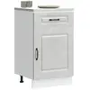 vidaXL Armoire de cuisine Kalmar gris béton bois d'ingénierie