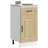 vidaXL Armoire de cuisine Kalmar chêne sonoma bois d'ingénierie