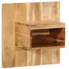 vidaXL Table de chevet 50x27x50 cm bois d'acacia solide