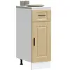 vidaXL Armoire de cuisine Porto chêne sonoma bois d'ingénierie