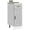 vidaXL Armoire de cuisine Porto sonoma gris bois d'ingénierie