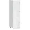 vidaXL Armoire de cuisine Lucca blanc bois d'ingénierie