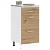 vidaXL Armoire de plancher chêne artisanal 40x46x81,5 cm