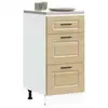 vidaXL Armoire de cuisine Porto chêne sonoma bois d'ingénierie