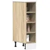 vidaXL Armoire basse chêne sonoma 20x44,5x81,5 cm bois d’ingénierie