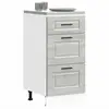 vidaXL Armoire de cuisine Porto sonoma gris bois d'ingénierie