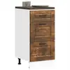 vidaXL Armoire de cuisine Porto chêne fumé bois d'ingénierie