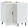 vidaXL Armoire d'angle de cuisine Lucca gris béton bois d'ingénierie