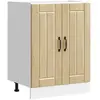 vidaXL Meuble de base de lavabo Lucca chêne sonoma bois d'ingénierie