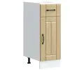 vidaXL Armoire de cuisine Lucca chêne sonoma bois ingénierie