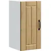 vidaXL Armoire murale de cuisine Lucca chêne artisanal bois ingénierie
