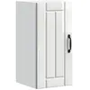vidaXL Armoire murale de cuisine Lucca blanc brillant bois ingénierie