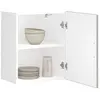 vidaXL Armoires murales de cuisine 2 pcs Porto sonoma gris