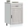 vidaXL Armoire de cuisine Porto sonoma gris bois d'ingénierie