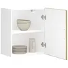 vidaXL Armoires murales de cuisine 2 pcs Porto chêne artisanal