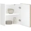 vidaXL Armoires murales de cuisine 2 pcs Porto vieux bois