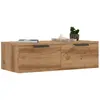 vidaXL Vidaxl Armoire Murale Vieux Bois 68x30x20 Cm Bois D'ingénierie