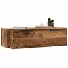 vidaXL Armoire murale chêne artisanal 68x30x20 cm bois d'ingénierie