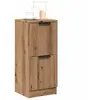 vidaXL Buffet chêne artisanal 30x30x70 cm bois d'ingénierie