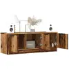 vidaXL Meuble TV vieux bois 102x35x36,5 cm bois d'ingénierie