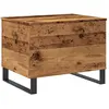 vidaXL Table basse vieux bois 60x44,5x45 cm bois d'ingénierie