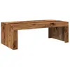 vidaXL Vidaxl Table Basse Vieux Bois 102x50x35 Cm Bois D'ingénierie