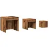 Vidaxl - Tables gigognes 3 pcs vieux bois bois d'ingénierie Old wood