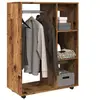 vidaXL Garde-robe vieux bois 80x40x110 cm bois d'ingénierie