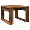 vidaXL vidaXL Table d'appoint vieux bois 50x50x35 cm bois d'ingénierie