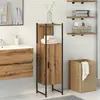 vidaXL Armoire de salle de bain chêne artisanal 33x33x120,5 cm