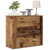 vidaXL Buffet vieux bois 80x33x70 cm bois d'ingénierie