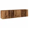 Meubles tv muraux 2 pcs vieux bois 80x30x41 cm Vidaxl Old wood