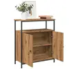 vidaXL Buffet chêne artisanal 70x30x80 cm bois d'ingénierie