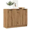 vidaXL Buffet chêne artisanal 90,5x30x70 cm bois d'ingénierie