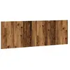 vidaXL Tête de lit murale vieux bois 240x1,5x80 cm bois d'ingénierie