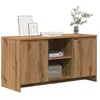 vidaXL Meuble TV chêne artisanal 102x37,5x52,5 cm bois d'ingénierie