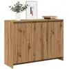 vidaXL Buffet chêne artisanal 102x33x75 cm bois d'ingénierie