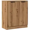 vidaXL Buffet chêne artisanal 60x30x70 cm bois d'ingénierie