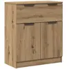 Buffet chêne artisanal 60x30x70 cm bois d'ingénierie Vidaxl Artisan Oak