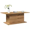 vidaXL Table basse chêne artisanal 102x55,5x40 cm bois d'ingénierie