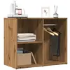 vidaXL Armoire de dressing chêne artisanal 80x40x65 cm bois ingénierie