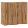 vidaXL Buffet chêne artisanal 80x33x70 cm bois d'ingénierie