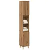 vidaXL Armoire de salle de bain chêne artisanal 30x30x190 cm