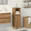 vidaXL Armoire de salle de bain chêne artisanal 30x30x100 cm