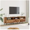 vidaXL Meuble TV vieux bois 150x30x44,5 cm bois d'ingénierie