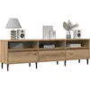 vidaXL Meuble TV chêne artisanal 150x30x44,5 cm bois d'ingénierie