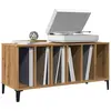 vidaXL Armoire à disques chêne artisanal 100x38x48cm bois d'ingénierie