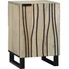 vidaXL Meuble de Lavabo de Salle de Bain Blanc 38 x 33,5 x 58 cm